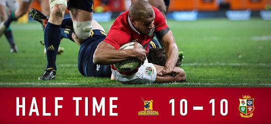 Highlanders v British Lions 2017